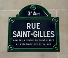 Paris Rue Saint-Gilles